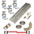 Picture of 118FS482 118F 2-Door Side Mount Hardware Set, Ball Bearing Hanger, 48" 4/0 [1219mm] Track Length