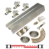 Picture of 118F482D 118F 2-Door Hardware Set, Nylon Wheel Hanger, 48" 4/0 (1219mm) Track
