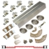 Picture of 118F964D 118F 4-Door Hardware Set, Nylon Wheel Hanger, 96" 8/0 (2438mm) Track
