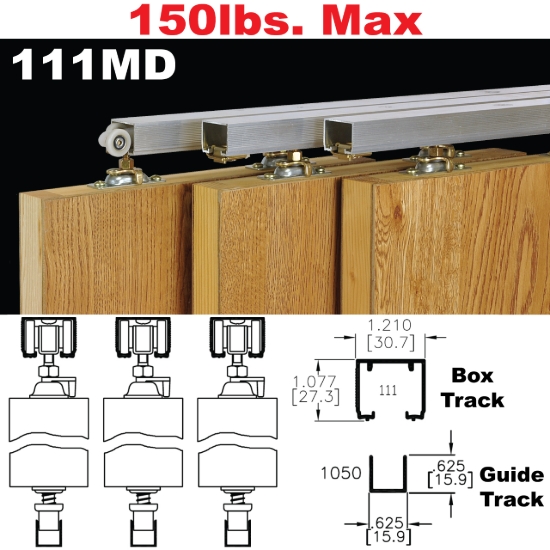 Picture of 111MD Multi-Pass Sliding Door Hardware